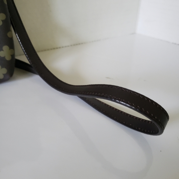 Kiyto Japanese Small Green/Brown Crossbody/Wallet. - Picture 8 of 11